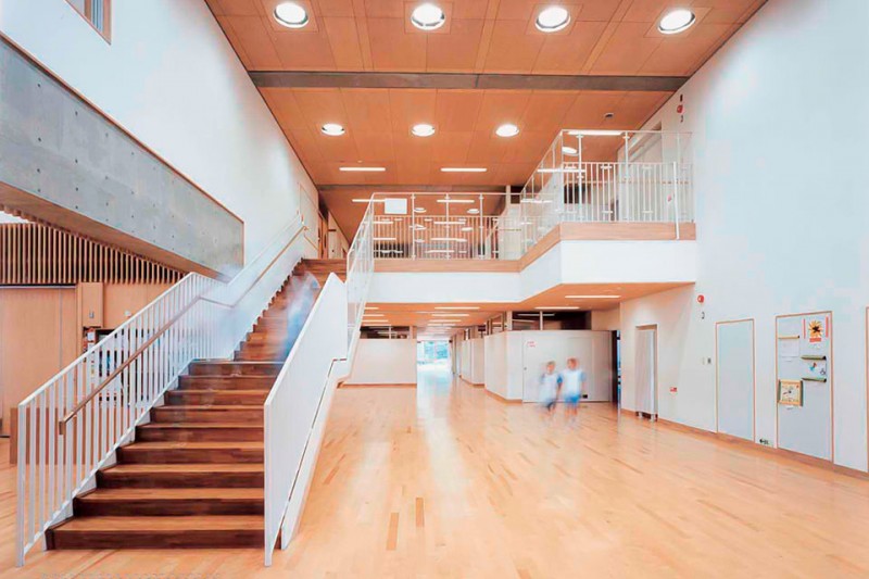 一関市立萩荘小学校 関・空間設計
