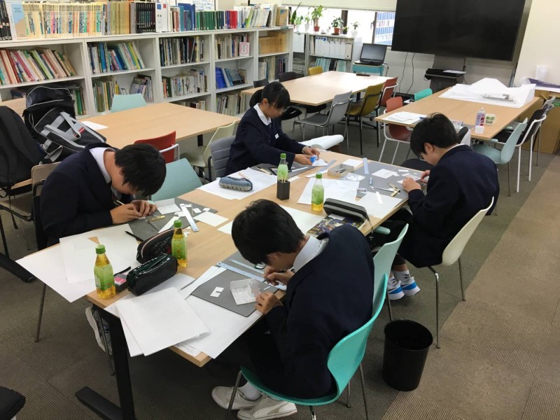 多賀城市立多賀城中学校職業体験 関・空間設計