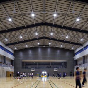 宮城県佐沼高等学校第一体育館