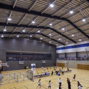 宮城県佐沼高等学校第一体育館