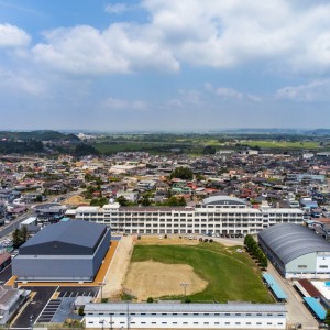 宮城県佐沼高等学校第一体育館