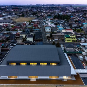 宮城県佐沼高等学校第一体育館